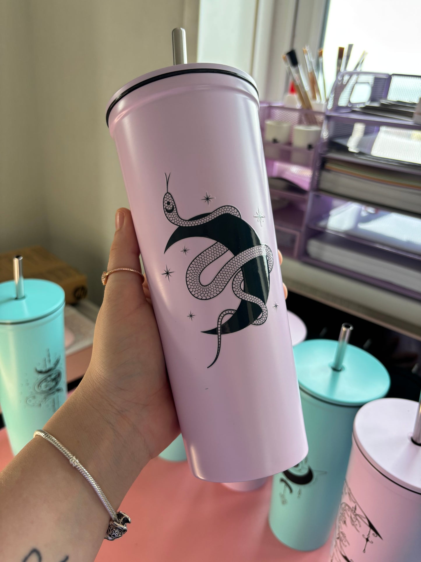 MoonMagicx Celestial Stainless Steel Tumbler