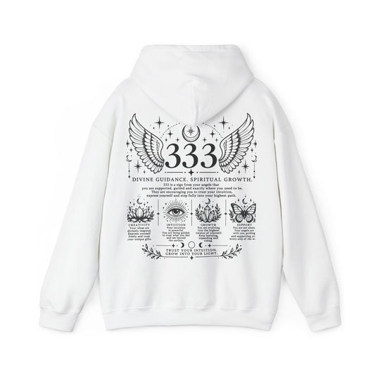 333 Angel Number Hoodie | Divine Guidance & Spiritual Growth