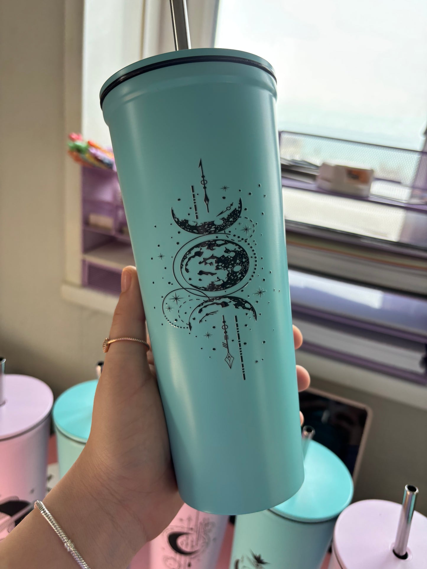 MoonMagicx Celestial Stainless Steel Tumbler