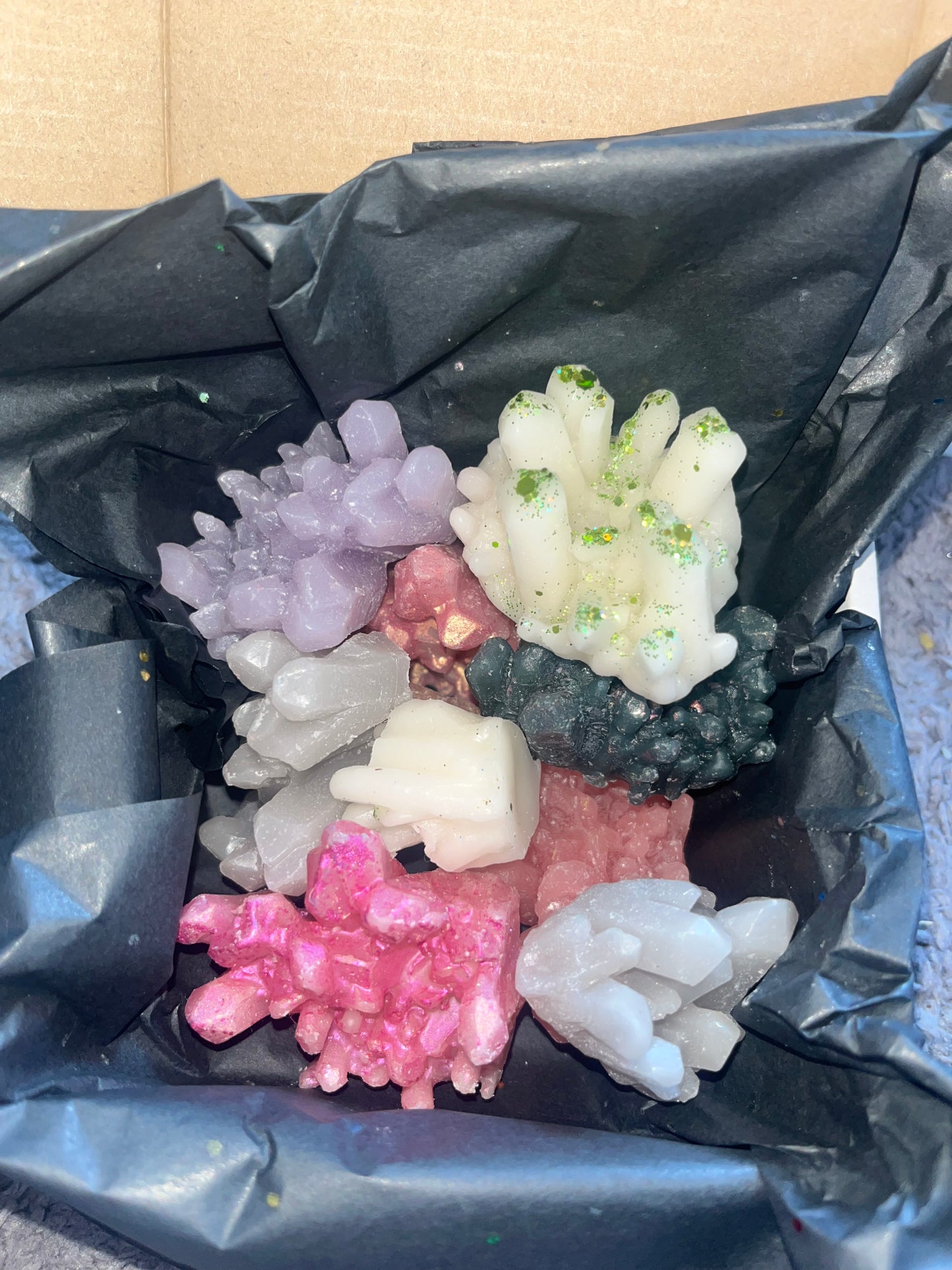 Crystal Wax Melt Box