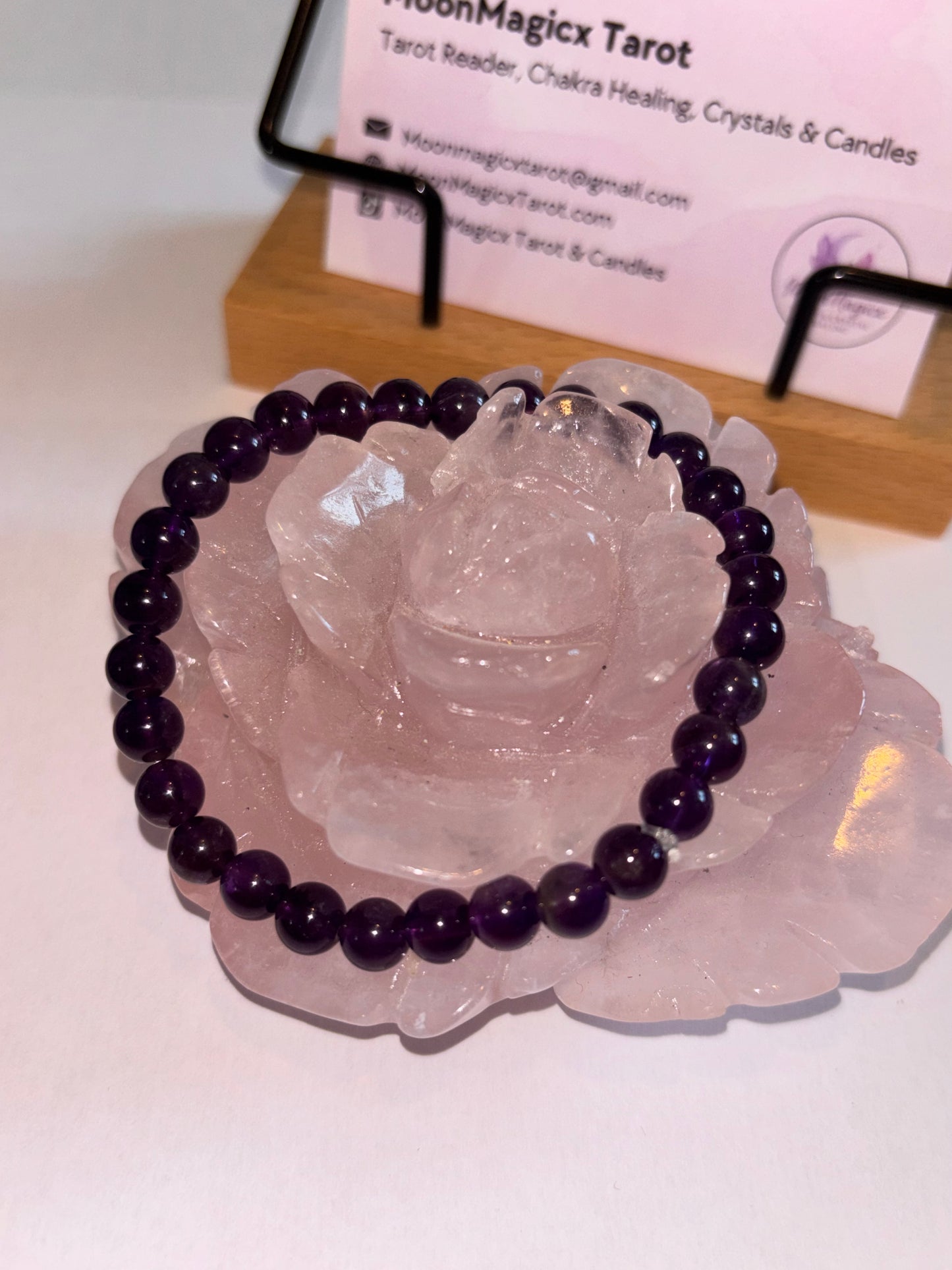 Grade A Natural Amethyst Bracelet