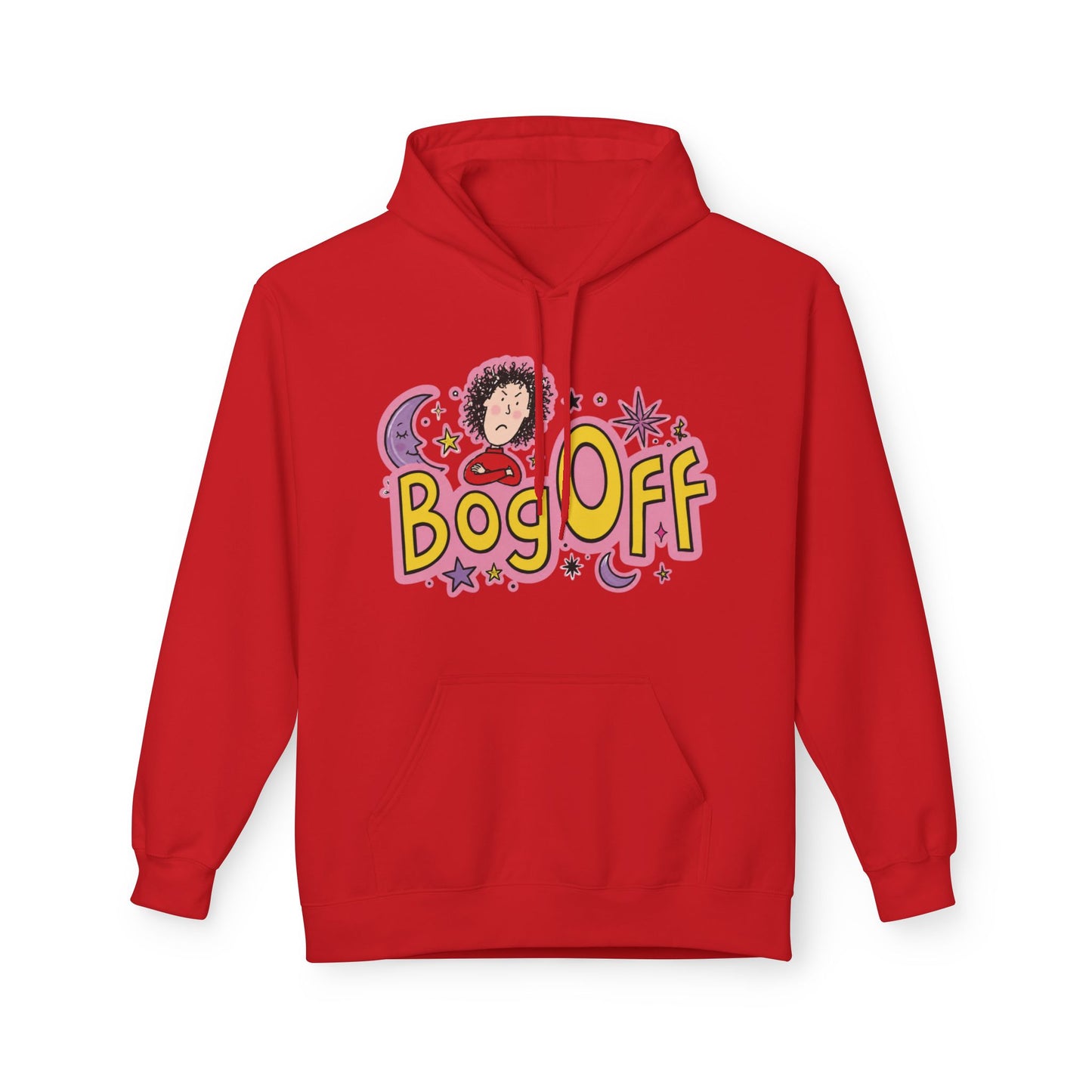 Bog Off Hoodie — Cute Retro 'Bog Off' Graphic Pullover
