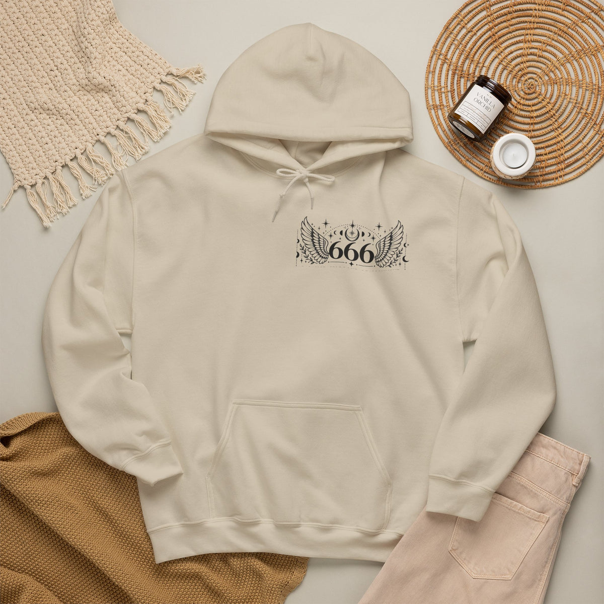666 Angel Number Hoodie | Balance, Self-Love & Realignment