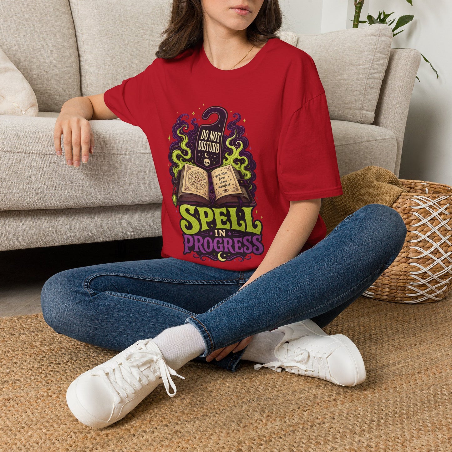 Witchy 'Do Not Disturb — Spell in Progress' T-Shirt