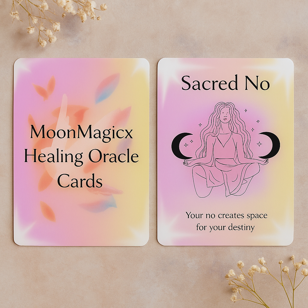 First Edition Moonmagicx Healing Oracle Cards