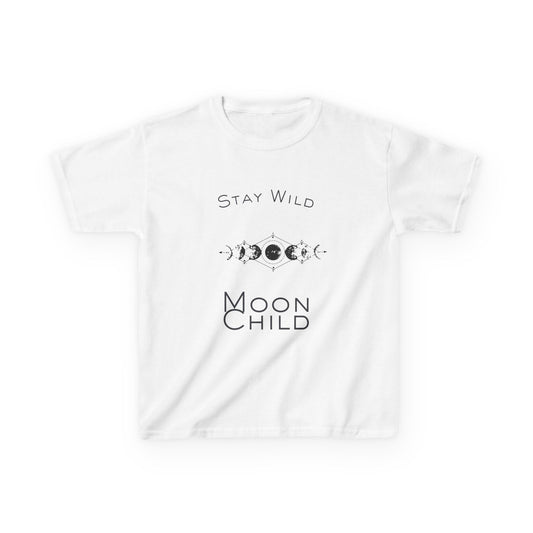 Kids 'Moon Child' Tee — Stay Wild Phases of the Moon Kids T-Shirt