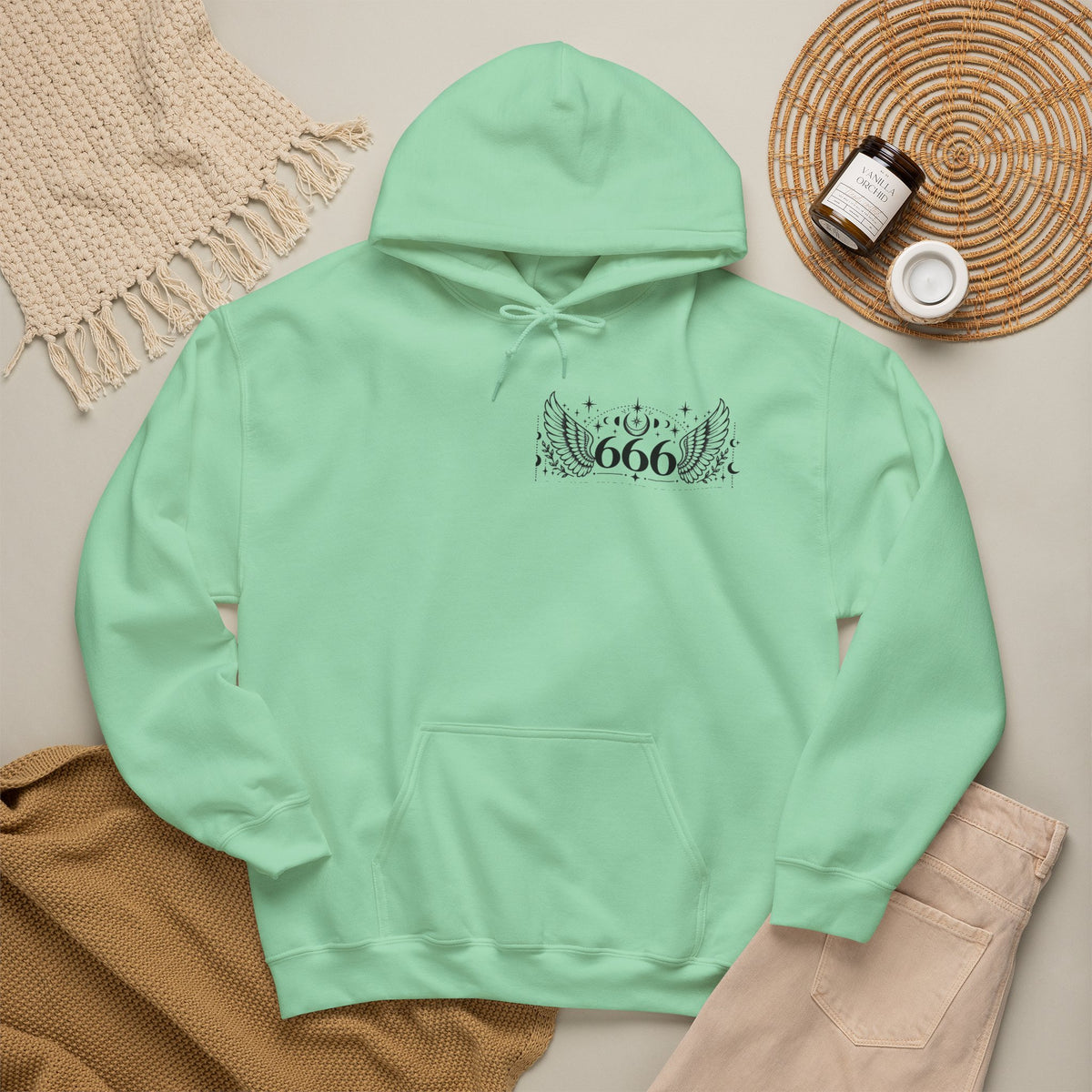 666 Angel Number Hoodie | Balance, Self-Love & Realignment