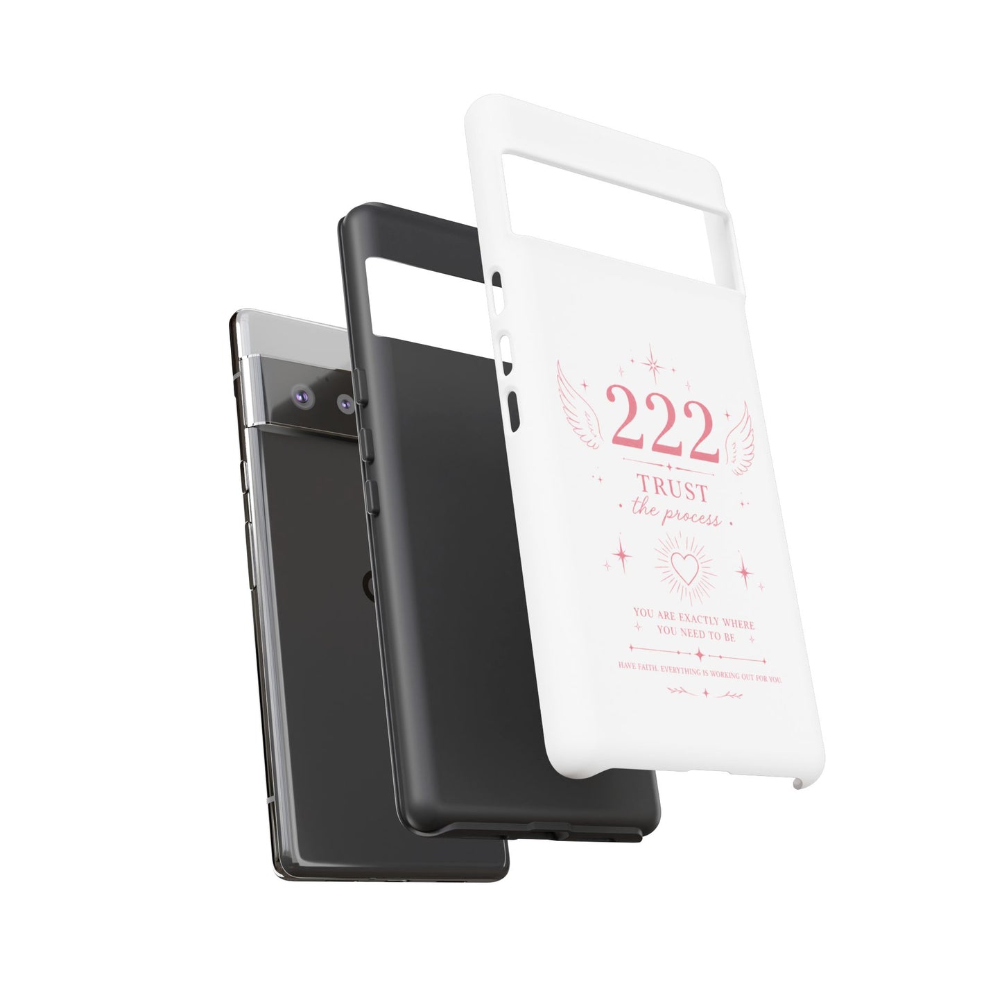 222 Trust the Process Phone Case — Angel Number Spiritual iPhone Case