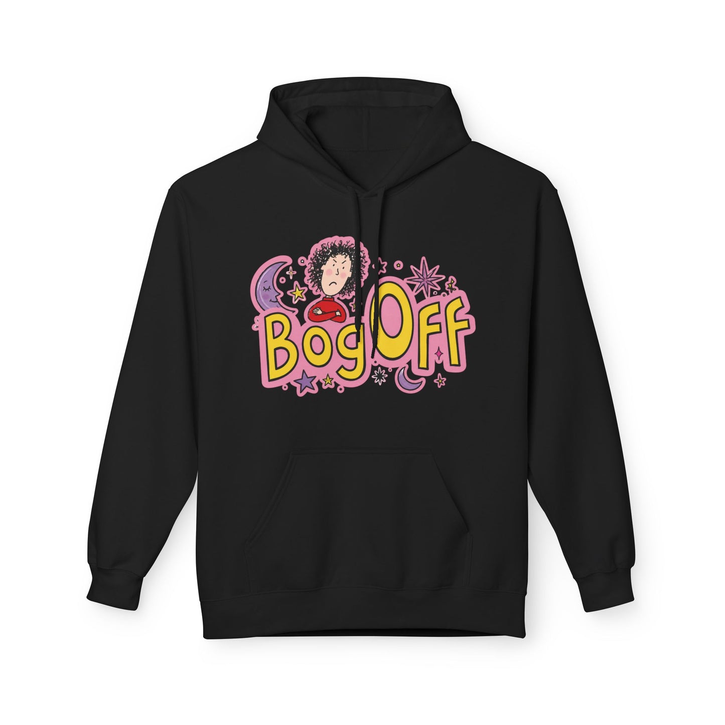Bog Off Hoodie — Cute Retro 'Bog Off' Graphic Pullover