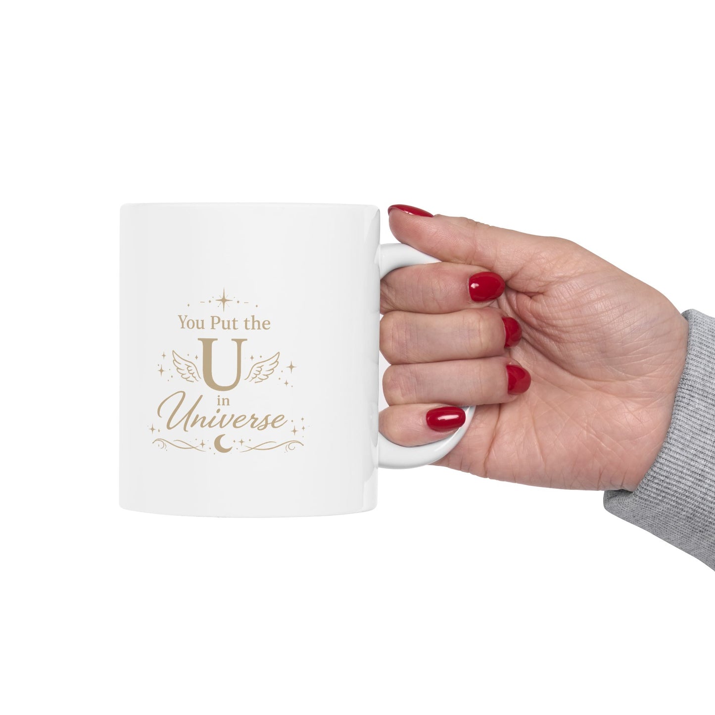 Mystic Crystal Mug - 'Magickx' Tarot & Healing Ceramic Coffee Cup (11oz/15oz)