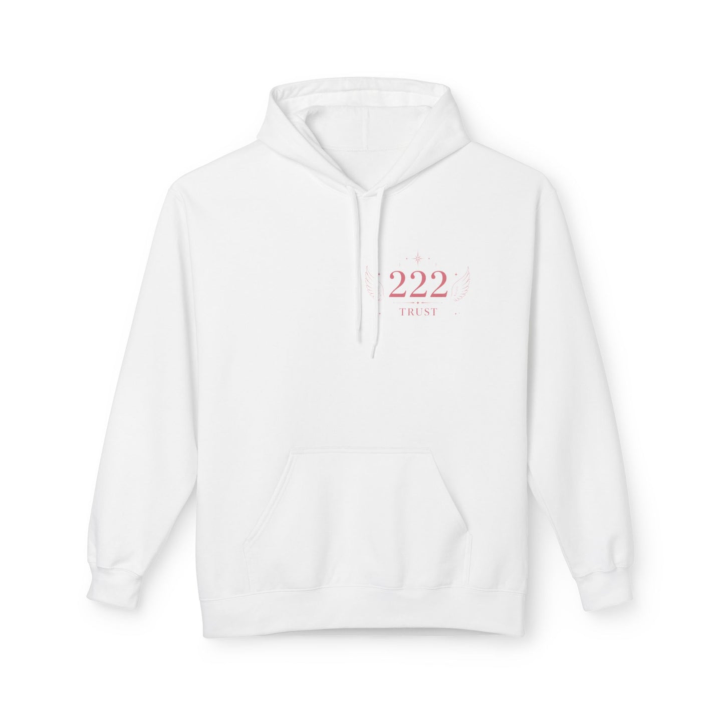 222 Angel Number Hoodie — Spiritual Numerology Graphic Hoodie