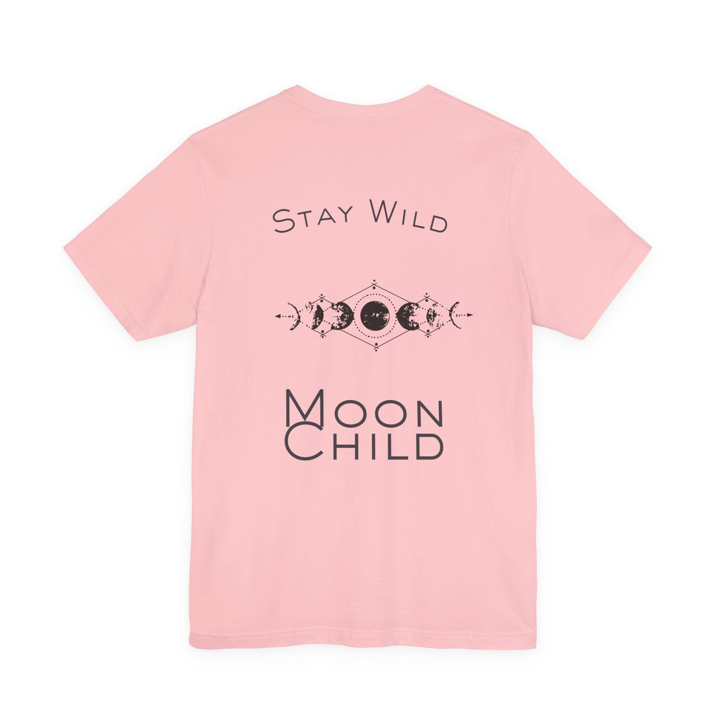 Moon Child T-Shirt — "Stay Wild" Boho Moon Phase Tee