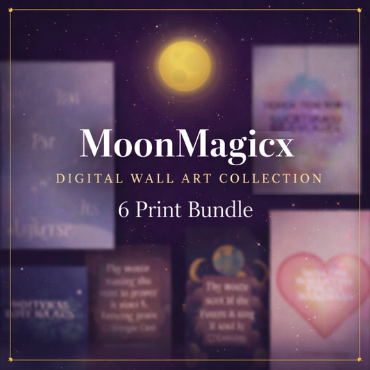 MoonMagicx Digital Wall Art Collection