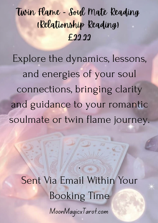 Twin Flame & Soul Mate Readings