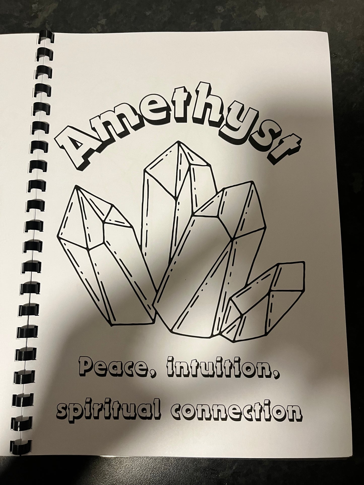 Colour With Crystals Colouring Book