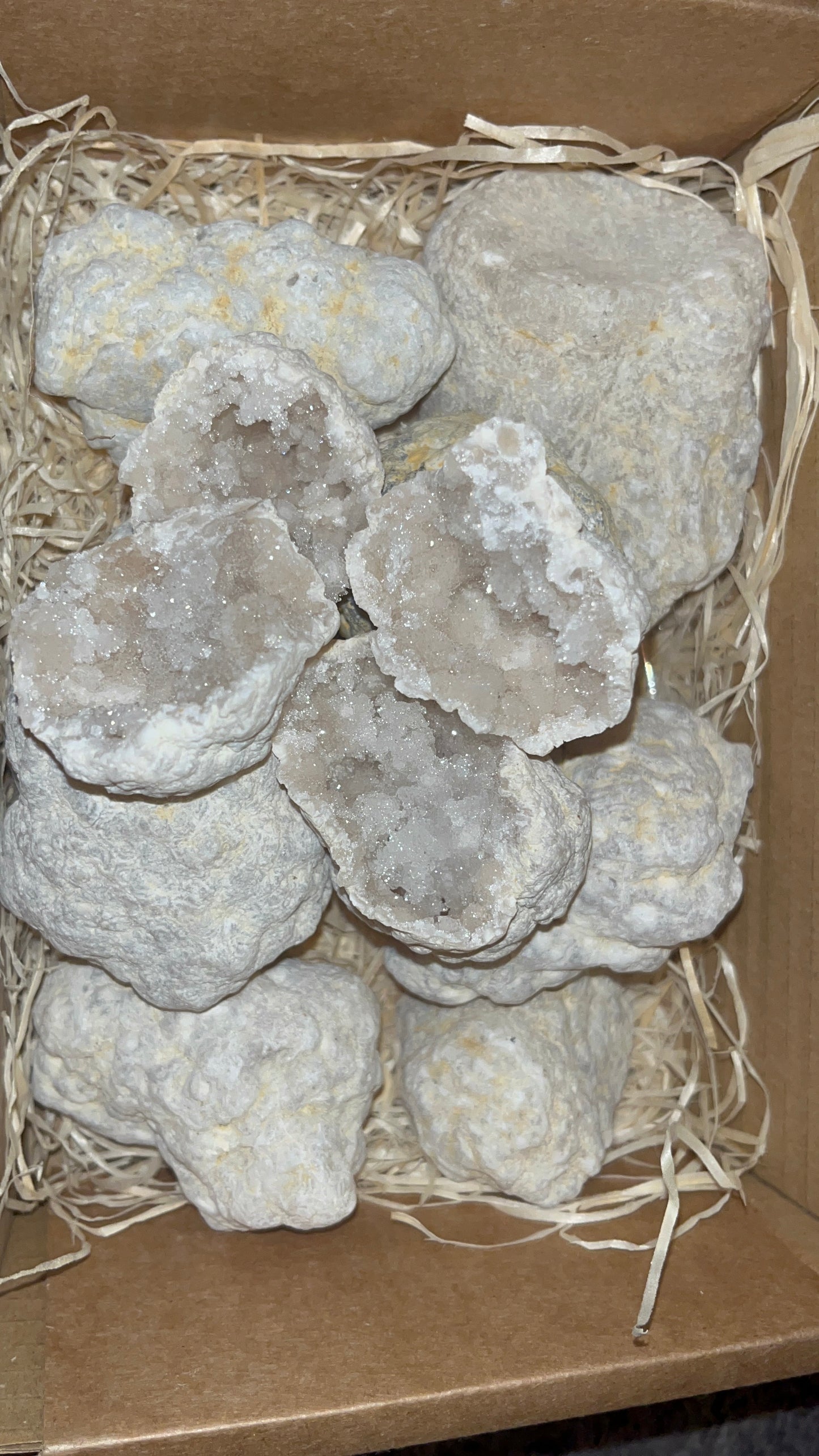 Uncracked Clear Quartz Geode