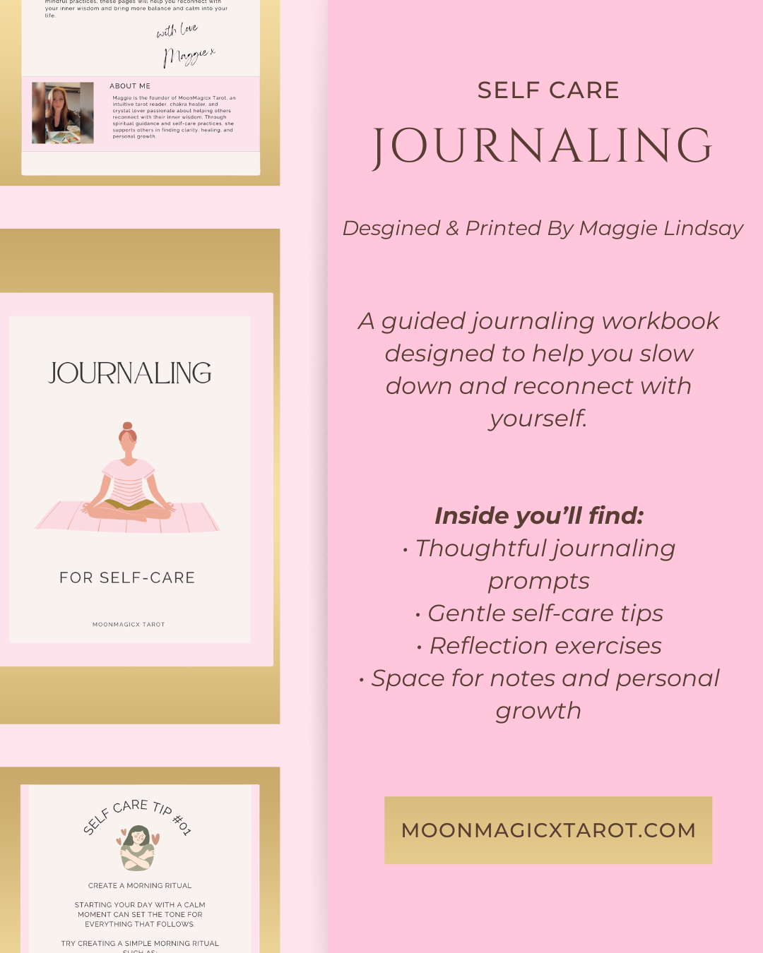 MoonMagicx Self-Care Journal