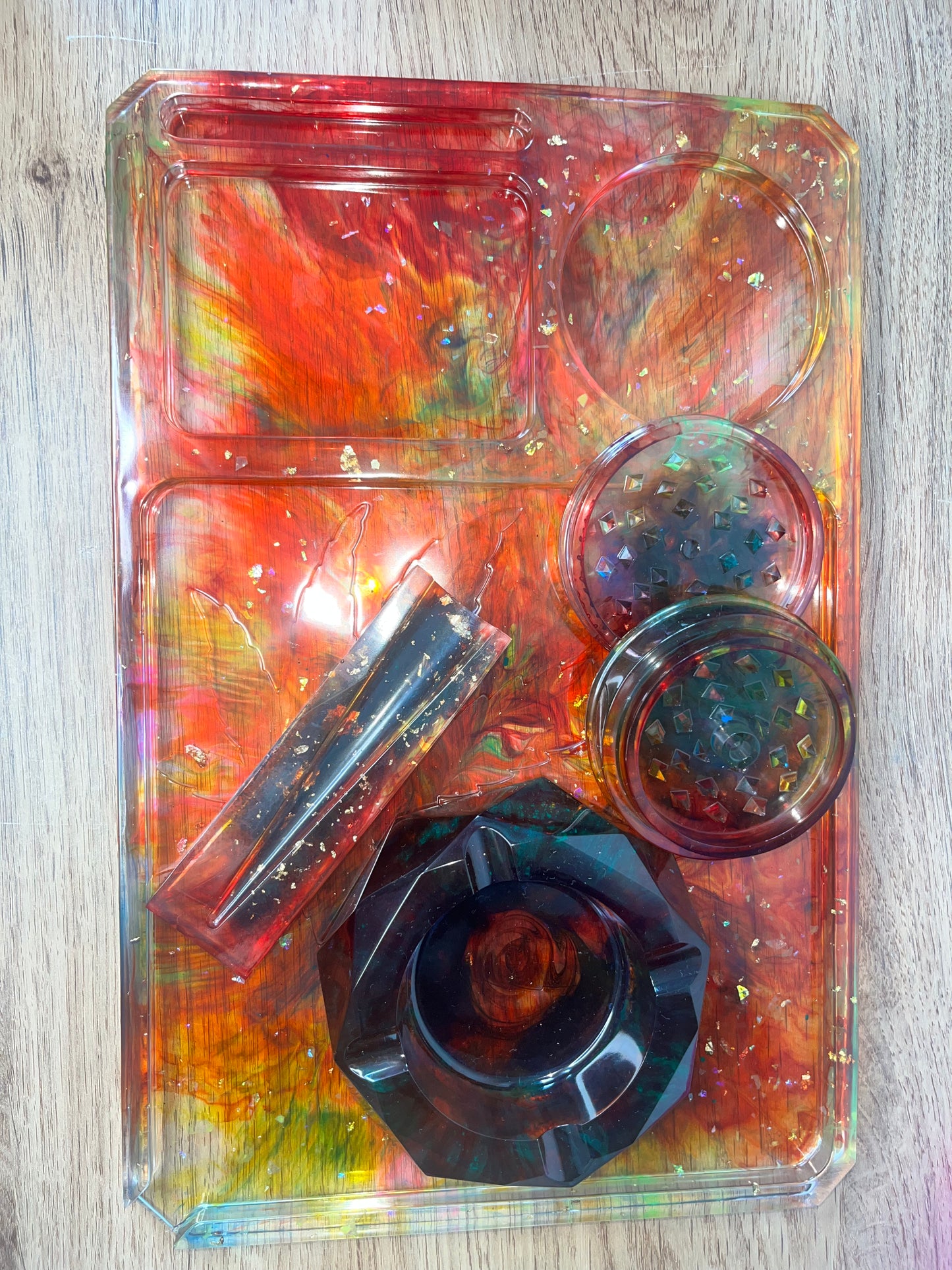 ✨ Resin Rolling Tray Set – Custom Colour Edition ✨