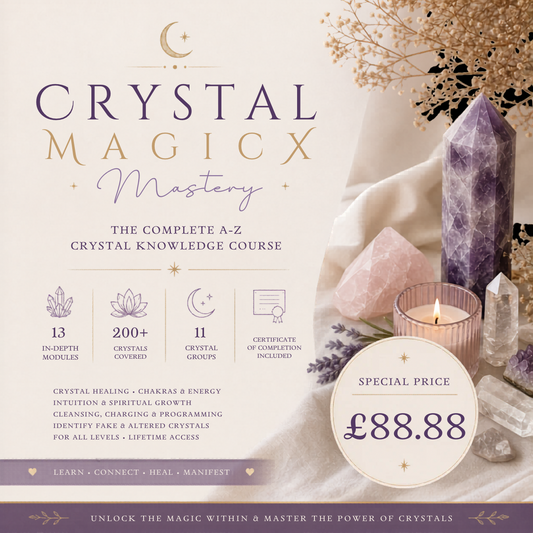 Crystal Magicx Mastery™  The Complete A–Z Crystal Course
