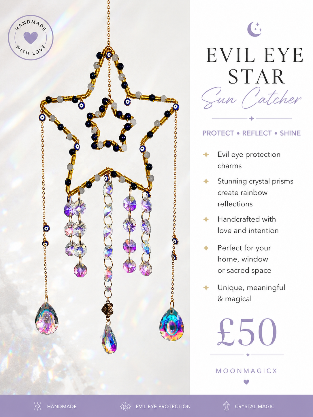 Evil Eye Sun Catcher