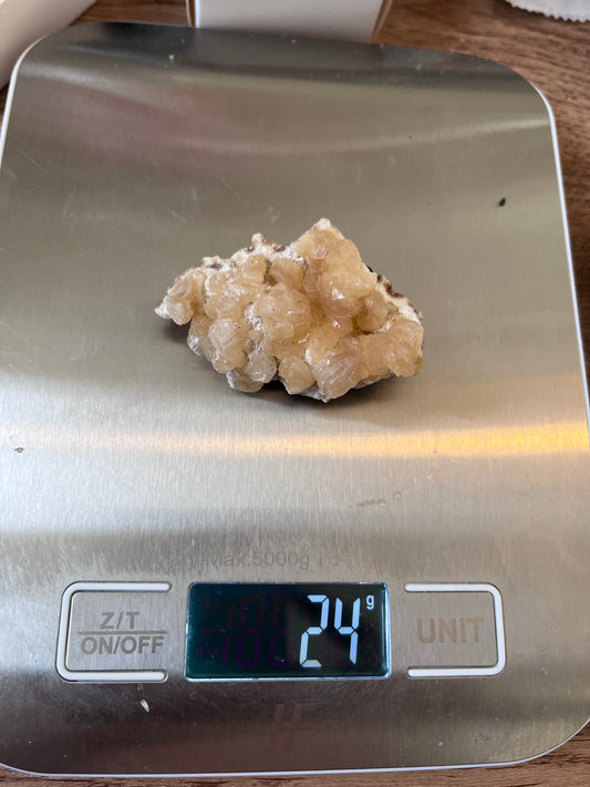 Pink Heulandite Natural Specimen