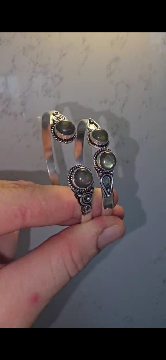 Labradorite Intuition Cuff Bracelet