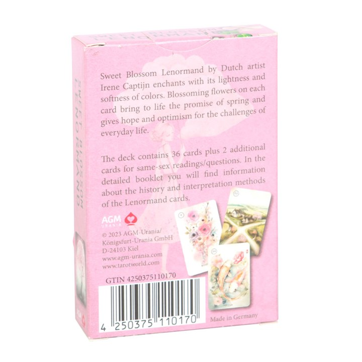 Sweet Blossom Mini Lenormand Cards by Irene Captijn