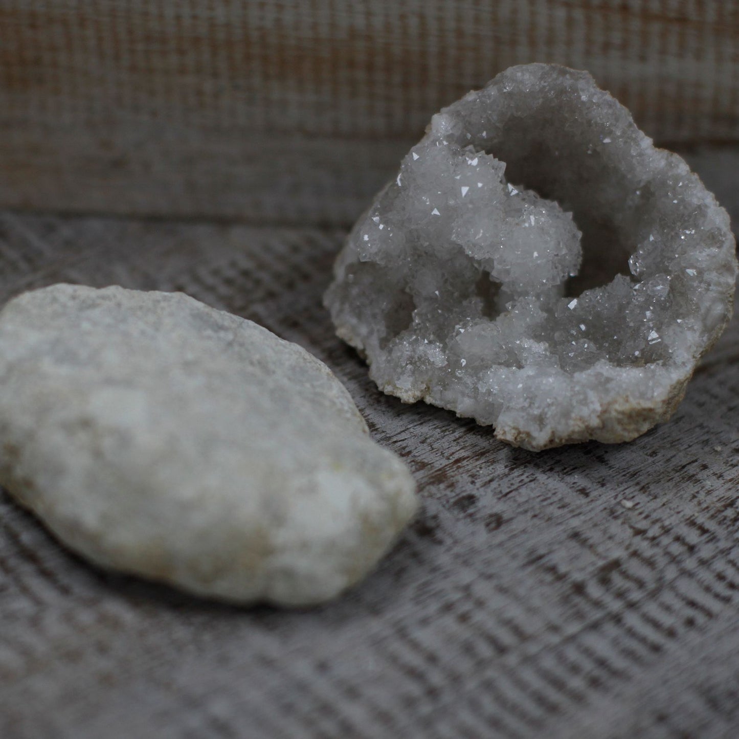 Unopened Geode approximately 8cm