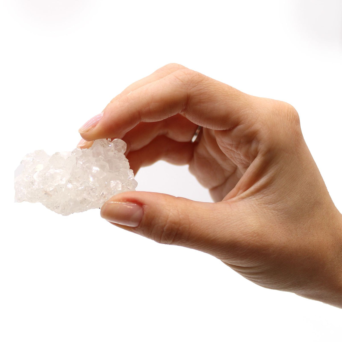 White Apophyllite Clusters 20-30mm - Set of 6