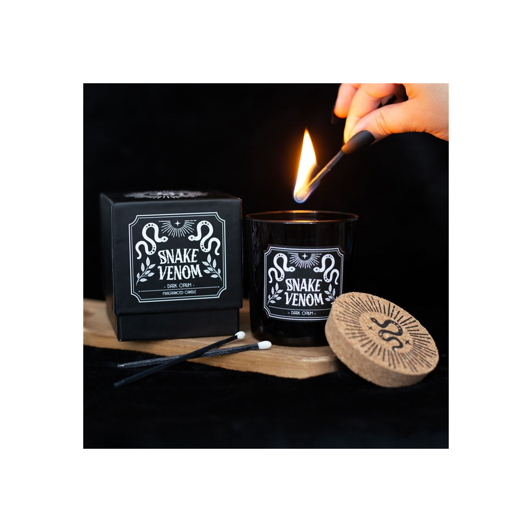 Snake Venom Dark Opium Candle