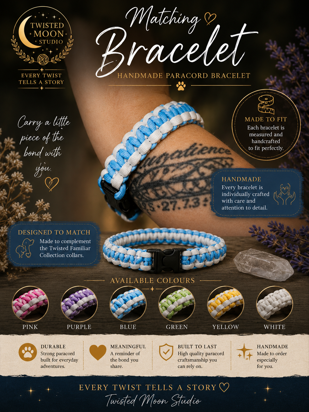 Matching Human Bracelet
