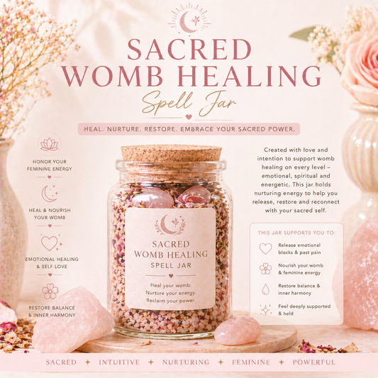 Sacred Womb Healing Jar