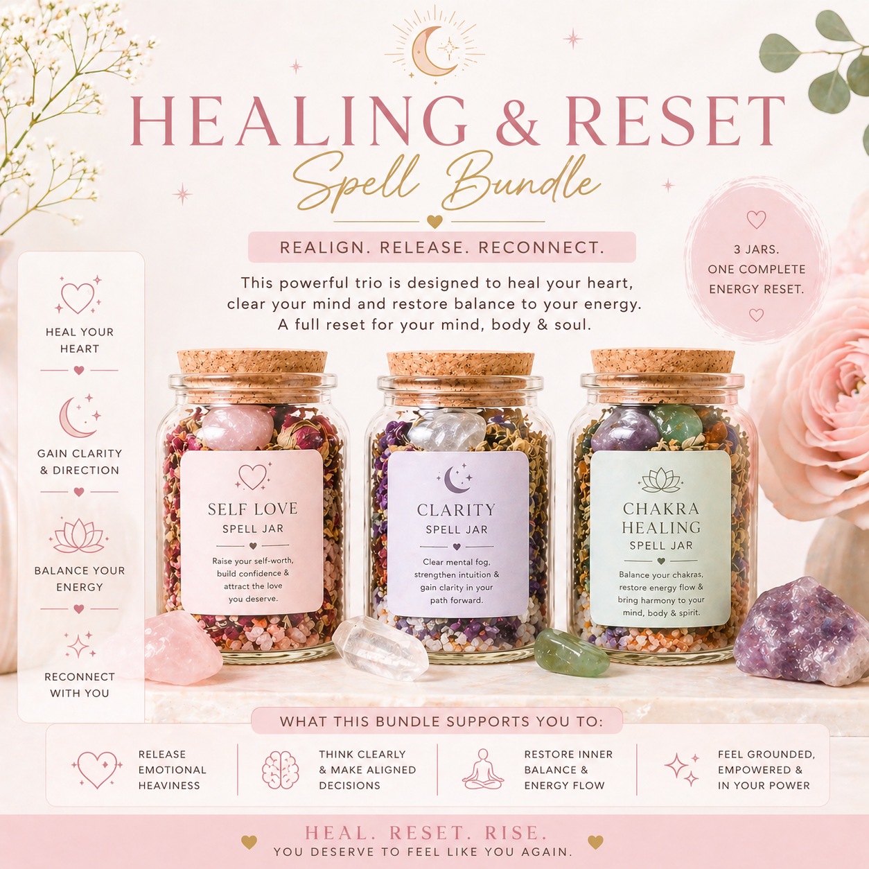 Healing & Reset Spell Bundle