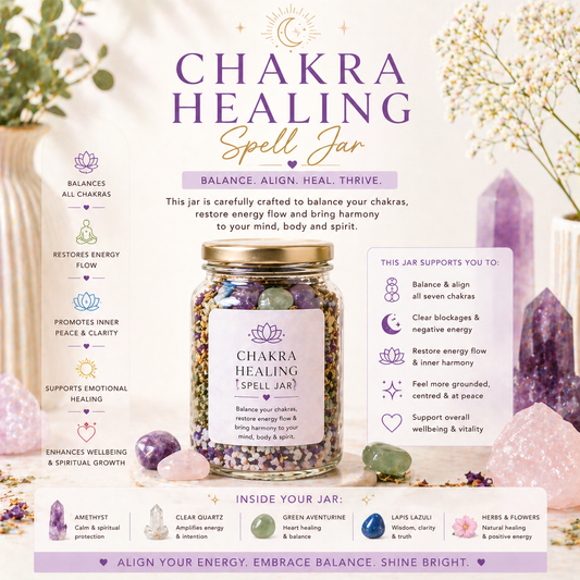 Chakra Balancing Spell Jar